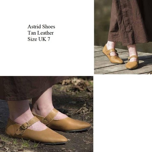 Quality tan leather medieval - tan,