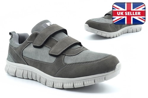 Mens touch fasten trainers - mens,