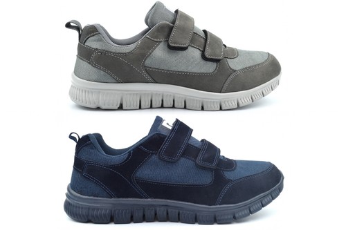 Mens touch fastening trainers - mens,