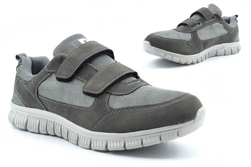 Mens touch fasten trainers - fasten,