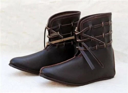 Leather shoes hedeby - shoes,