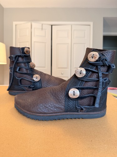 Buffalo leather sinch moccasin - buffalo,