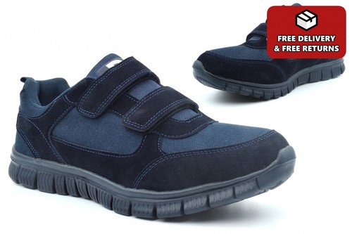 Mens touch fasten trainers - mens,