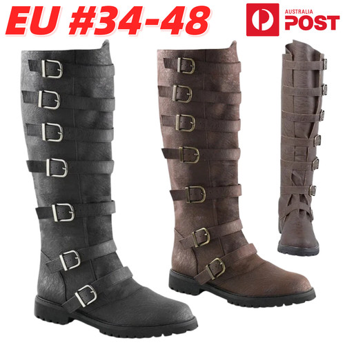 Medieval Boots Viking Retro